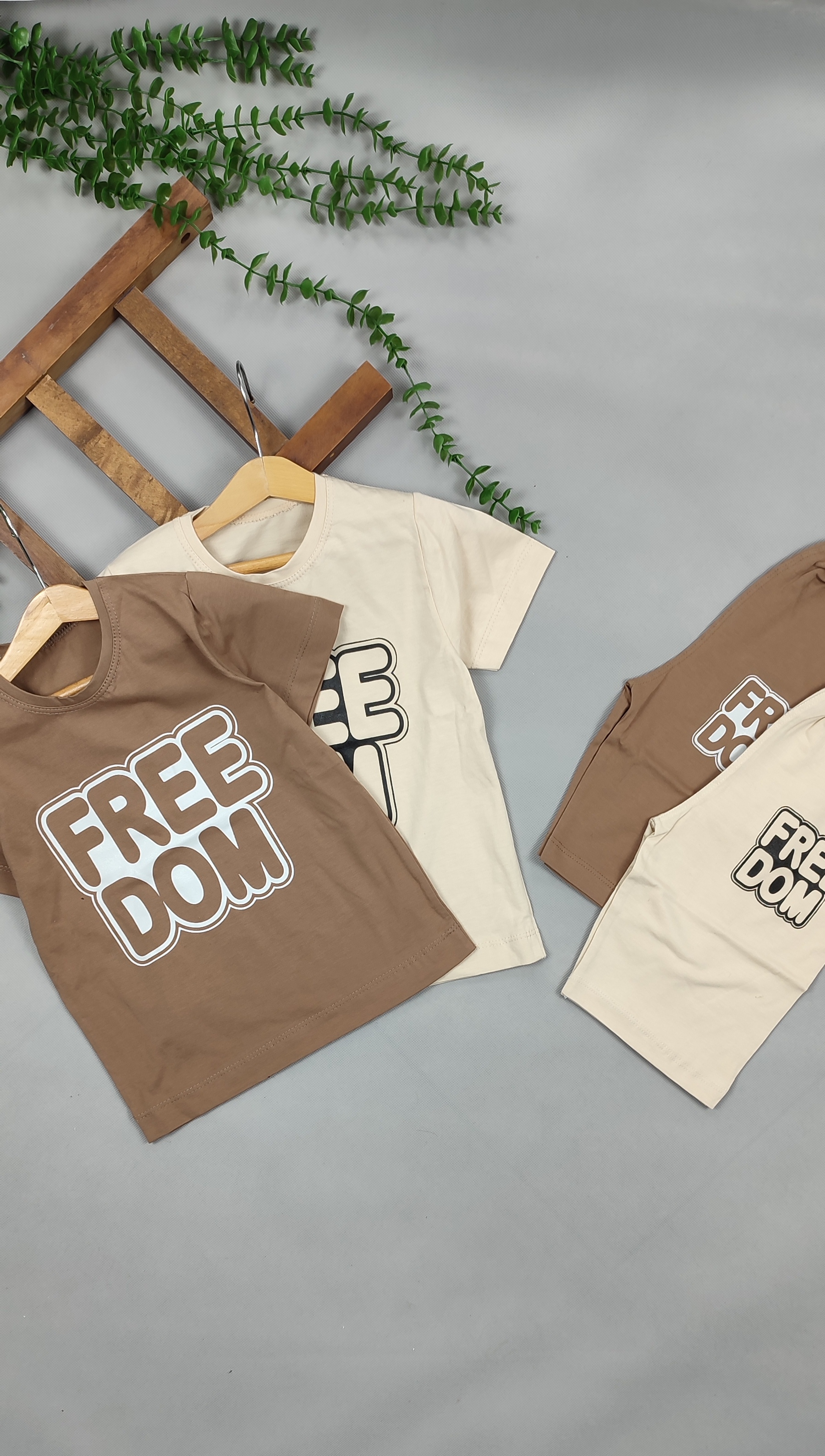 تیشرت شلوارک پسرانهfreedom