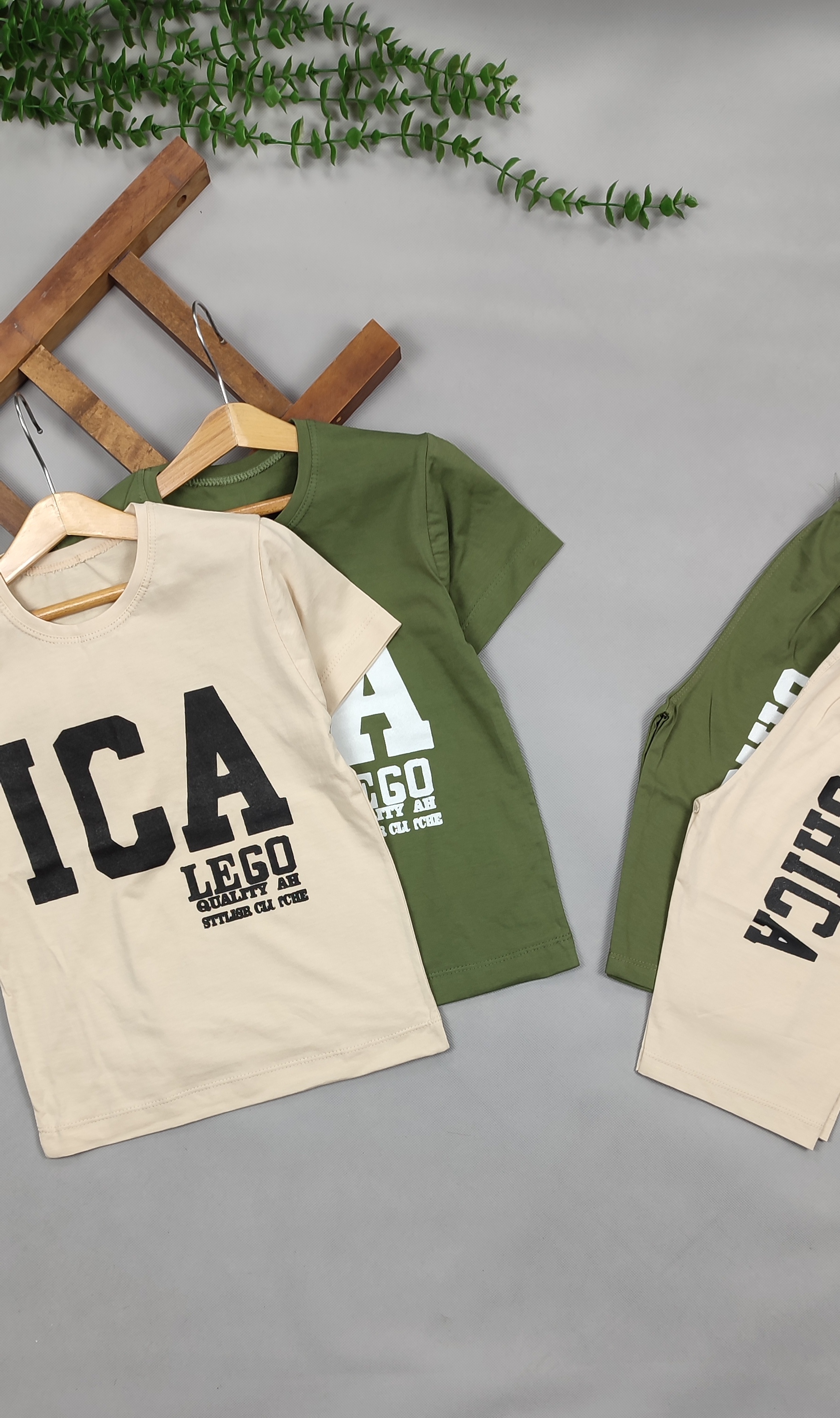 تیشرت شلوارک پسرانهICA