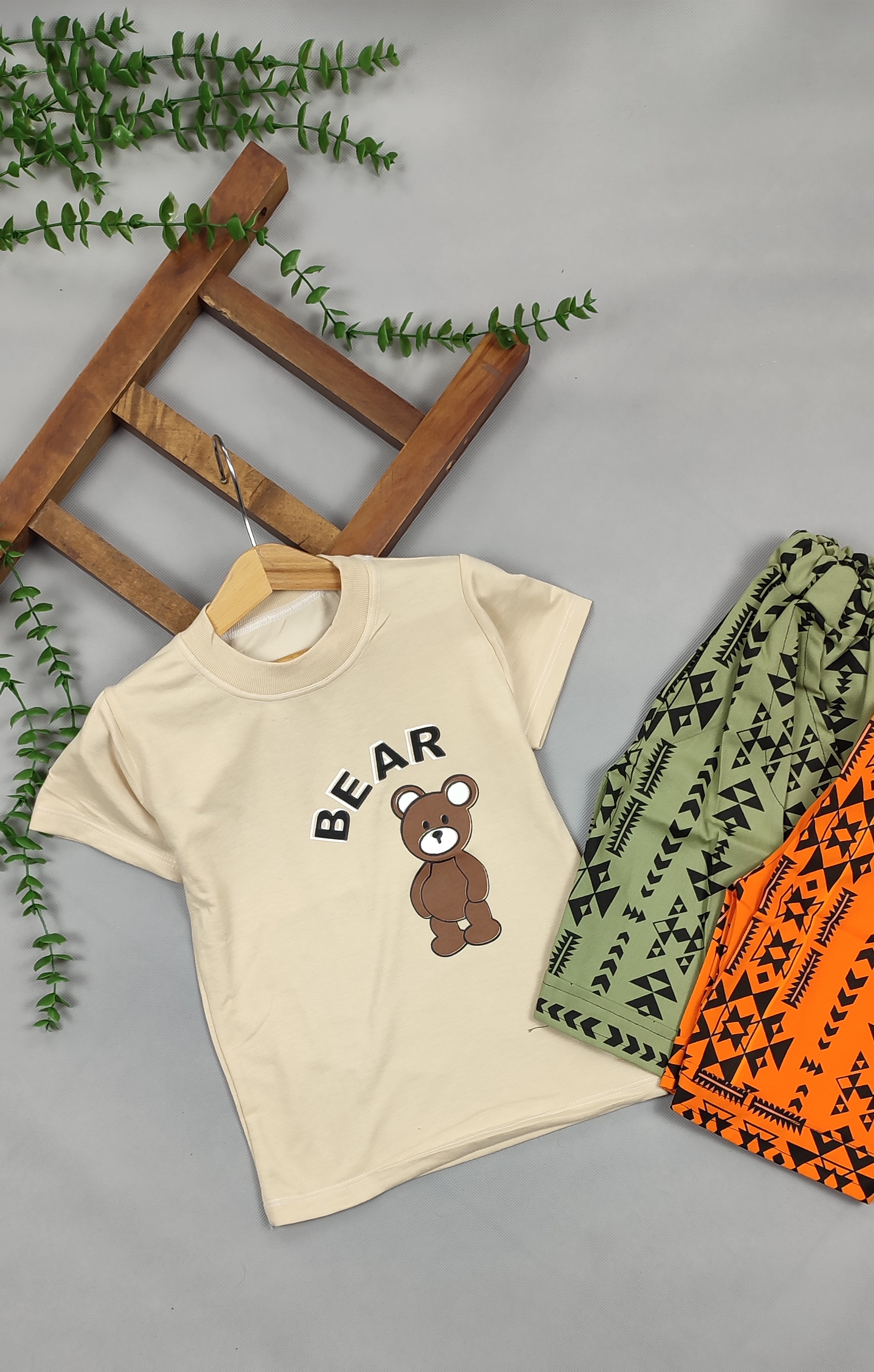 تیشرت شلوارک اسپرت تدی